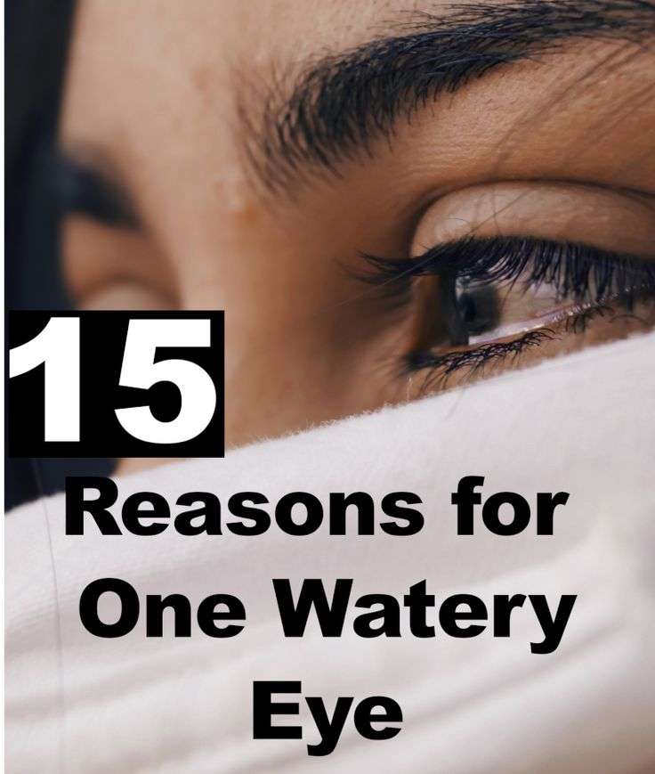 15 Reasons for One Watery Eye