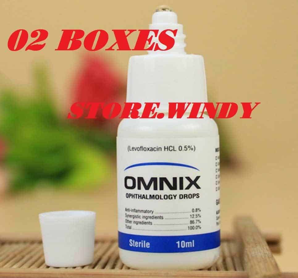 2 Boxes ALKIN OMNIX Pet Eye Drops Cats Dogs Bacterial Infection ...