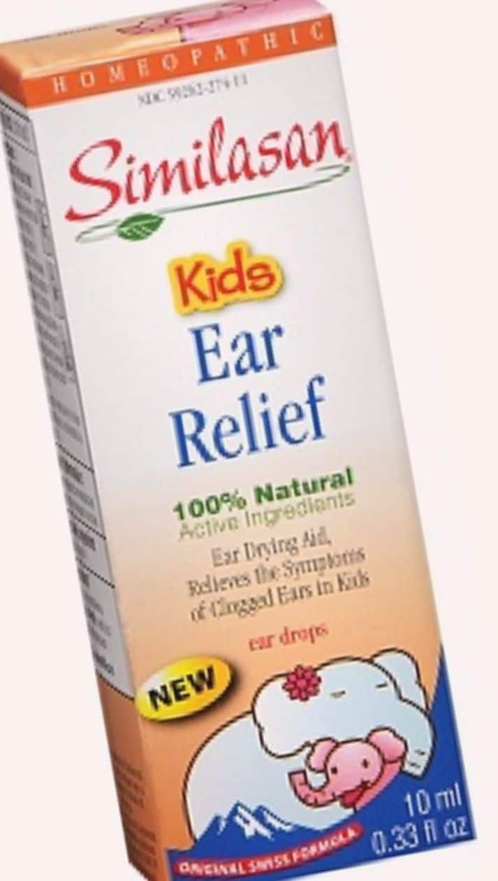 (2 Pack) Similasan Ear Relief Ear Drops, 0.33 FL OZ