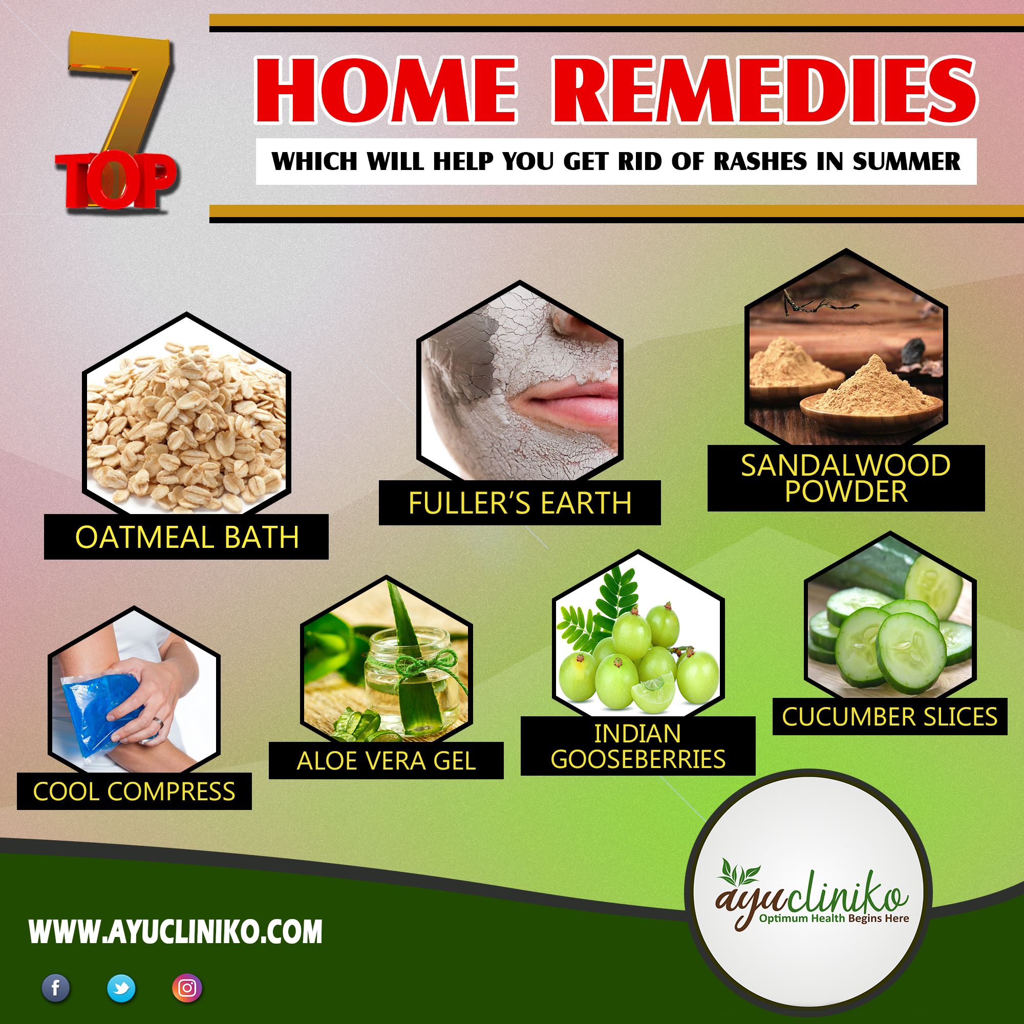 8 #Best #Home #Remedies Which Will Help You Get Rid of #Rashes in # ...
