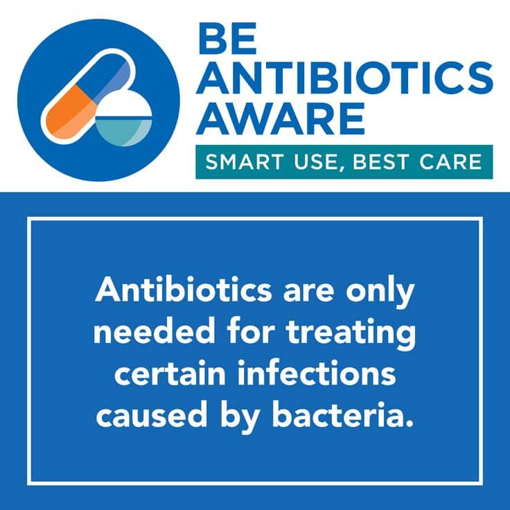#Antibiotics are needed when fighting #infection caused by #bacteria ...