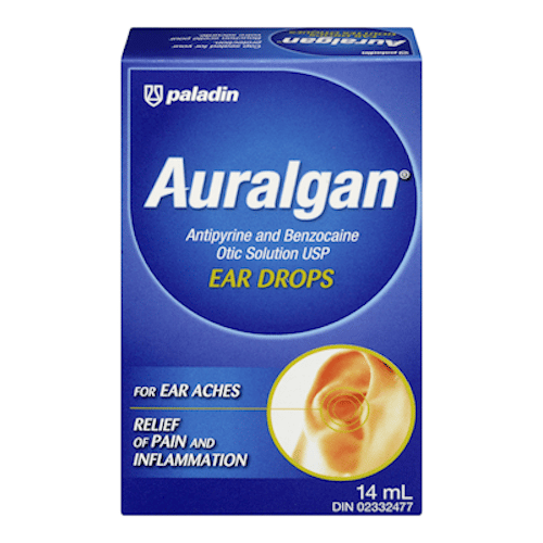 AURALGAN Ear Drops For pain and Inflammation due to infection (0064)