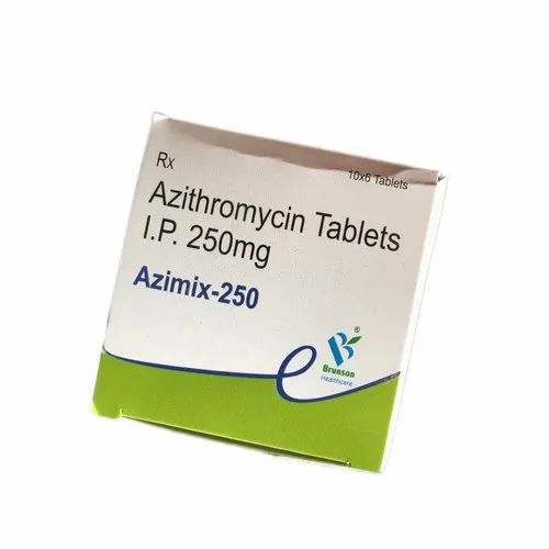 Azithromycin Tablets, Packaging Size: 10x6 Tablets, Packaging Type: Box ...