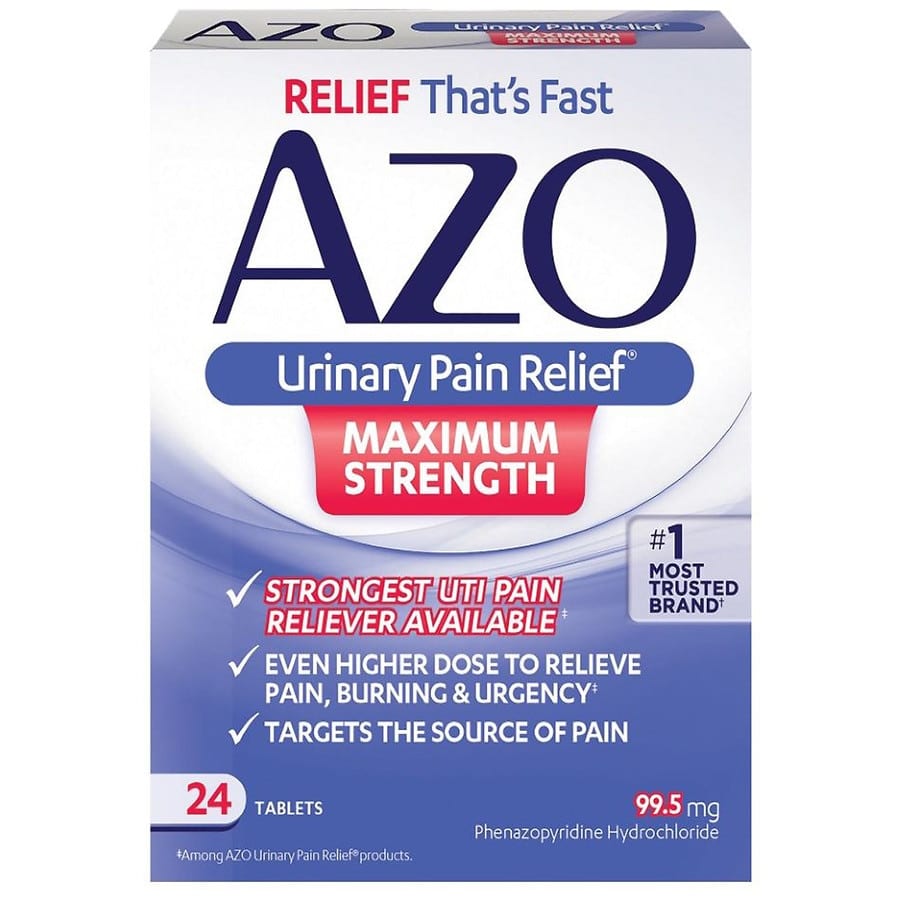AZO Urinary Pain Relief Tablets Maximum Strength