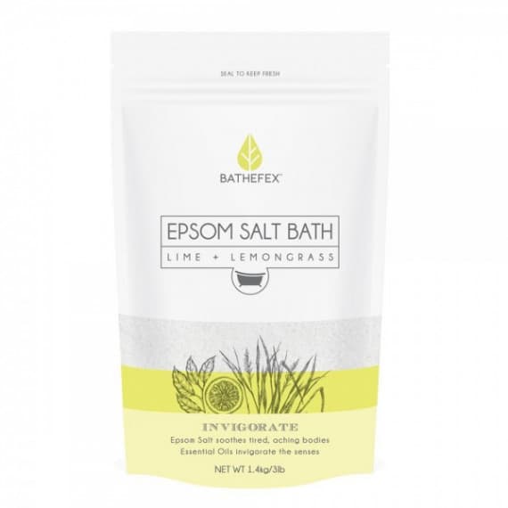 Bathefex Epsom Salt Bath Lime &  Lemongrass 1.4kg