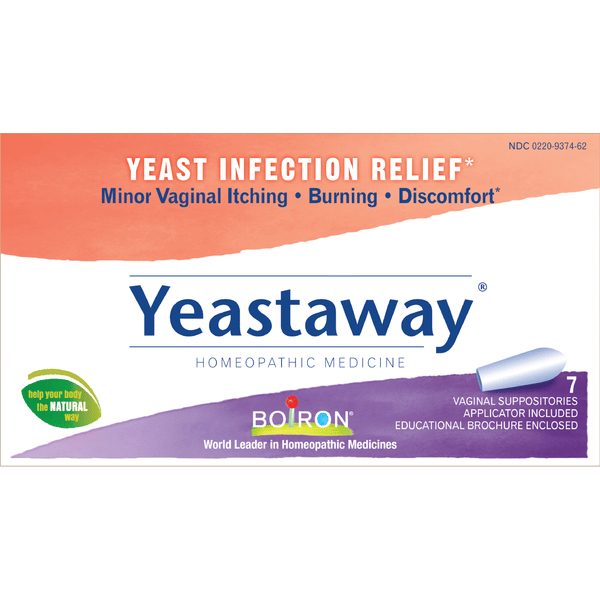 Boiron Yeastaway, Yeast Infection Relief (7 ct)