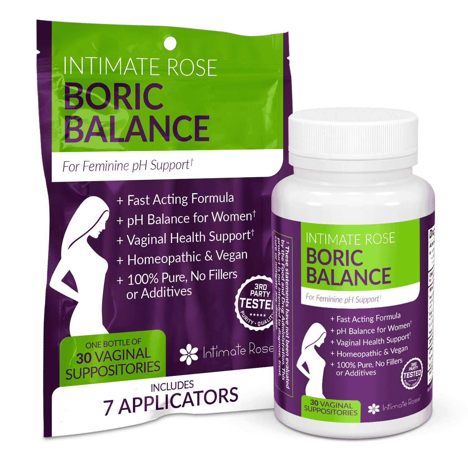 Boric Acid Vaginal Suppositories for BV