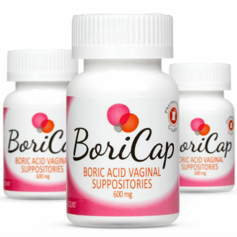 BoriCap Boric Acid Vaginal Suppositories