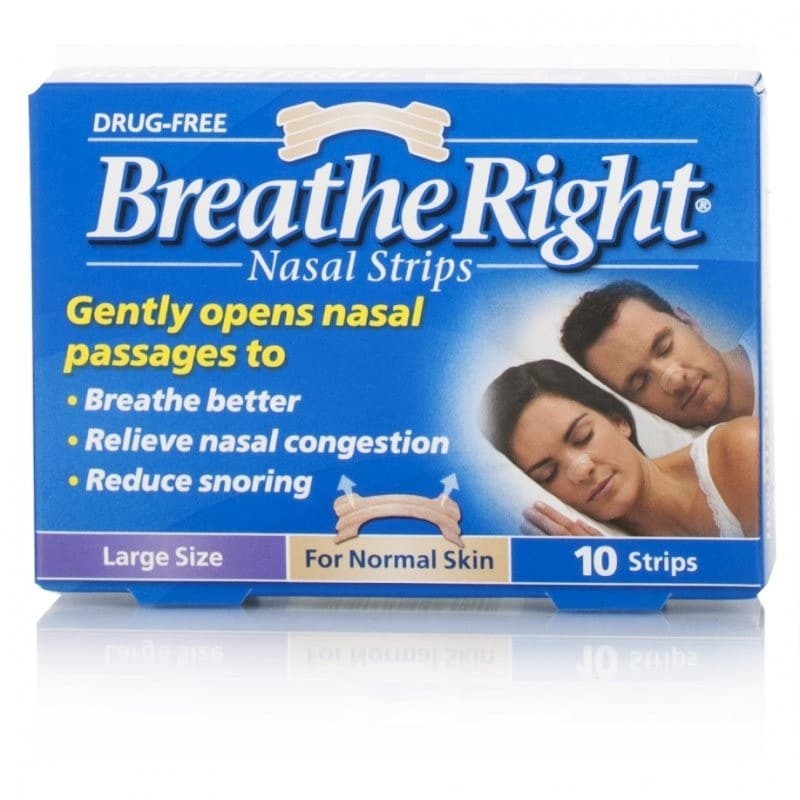 Breathe Right Nasal Strips Large