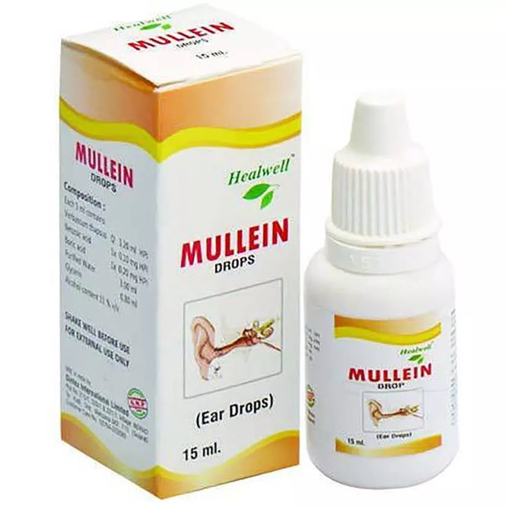 Buy Healwell Mullein Drops (Ear Drops ) Online