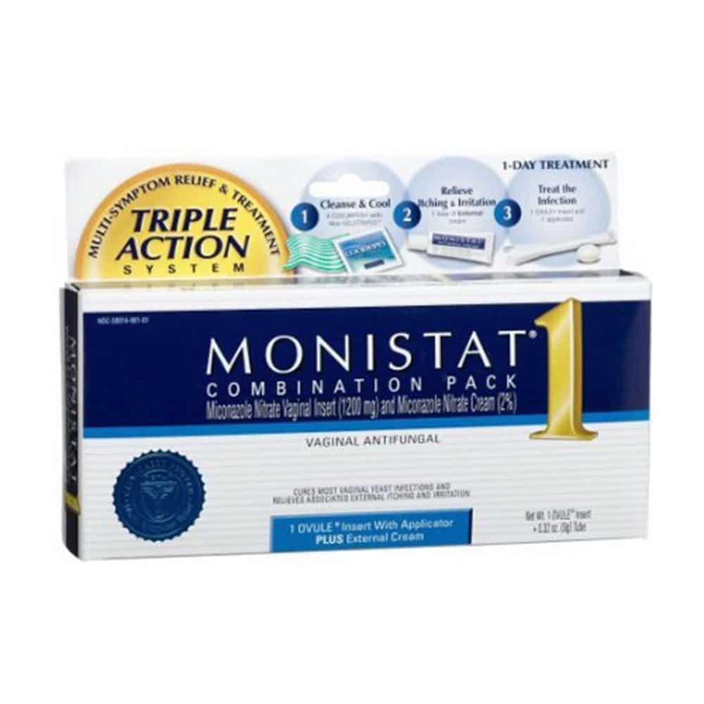 Buy Monistat 1 Triple Action System, Combo Pack