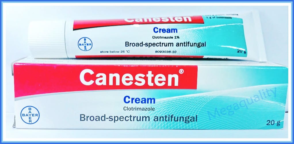 CANESTEN Vagisil Yeast Infection Vaginal Clotrimazole Thrush Cream ...