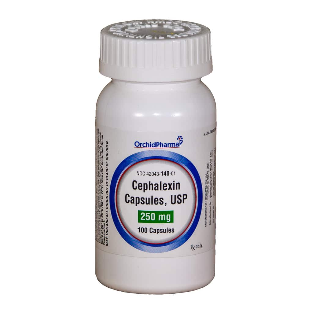 Cephalexin Capsules 250 mg