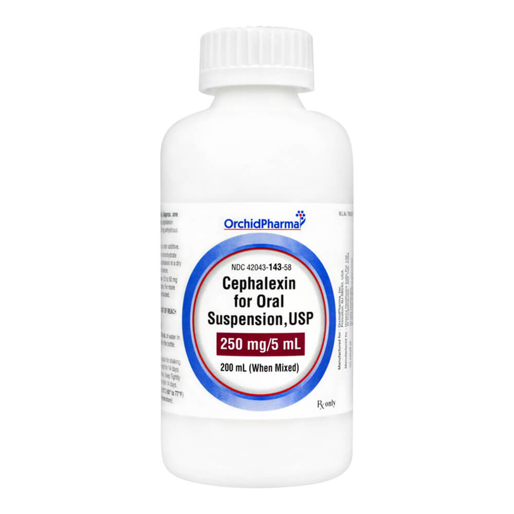 Cephalexin Oral Suspension, Oral Pet Antibiotic