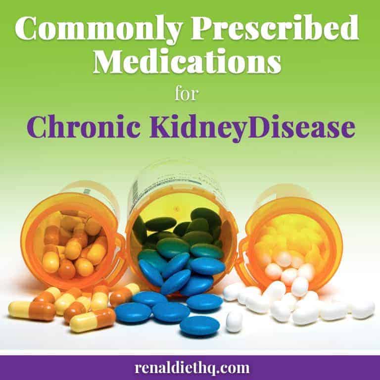 Commonly Prescribed Medications for Chronic Kidney Disease
