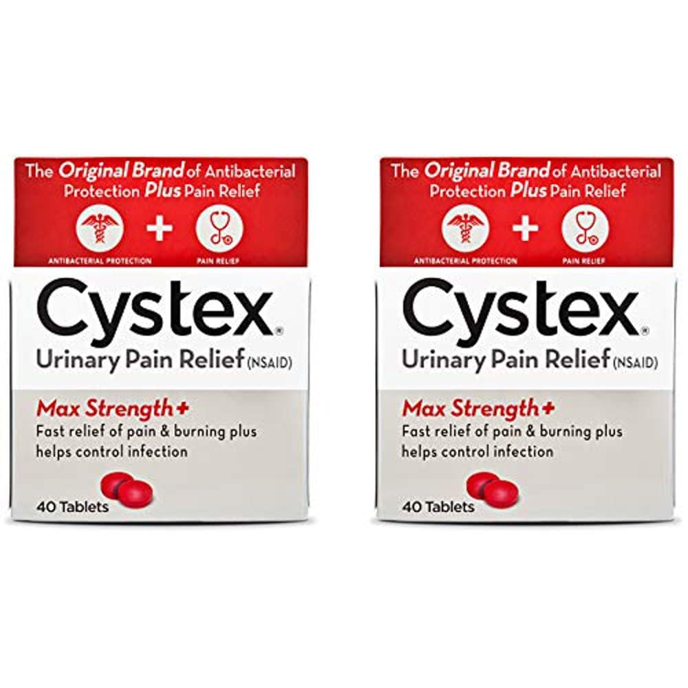 Cystex Urinary Pain Relief Tablets Fast UTI Treatment Controls Frequent ...