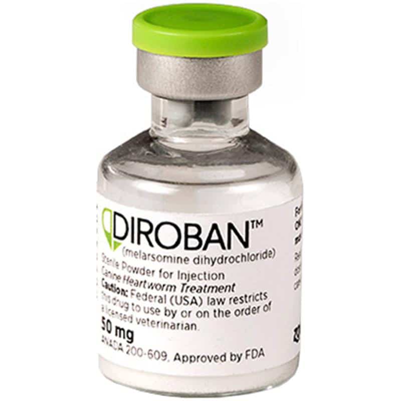 Diroban 25 mg/mL, 5 vials