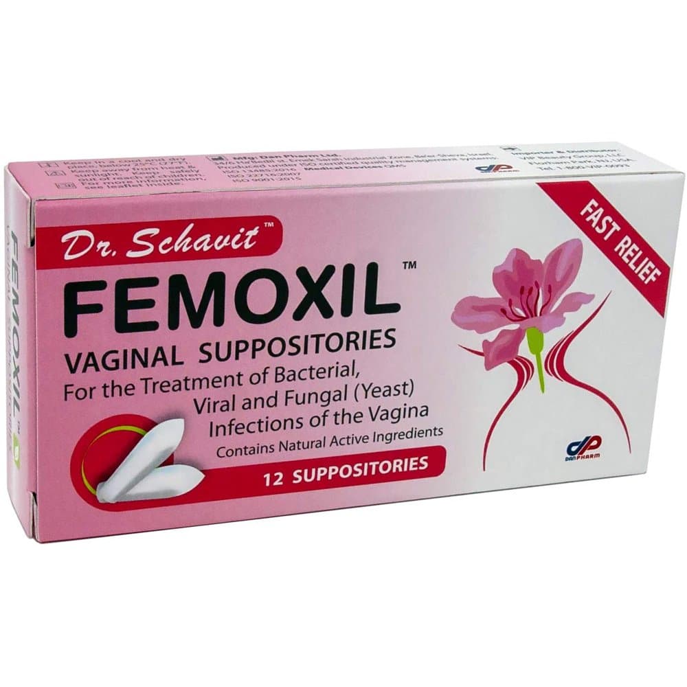 Dr. Schavit FEMOXIL Vaginal Suppositories
