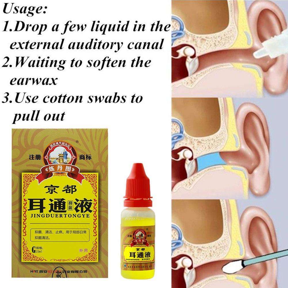 Ear Acute Otitis Drops Chinese Herbal Medicine for Ears Tinnitus ...