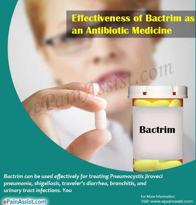 Effectiveness &  Side Effects of Bactrim as an Antibiotic Medicine