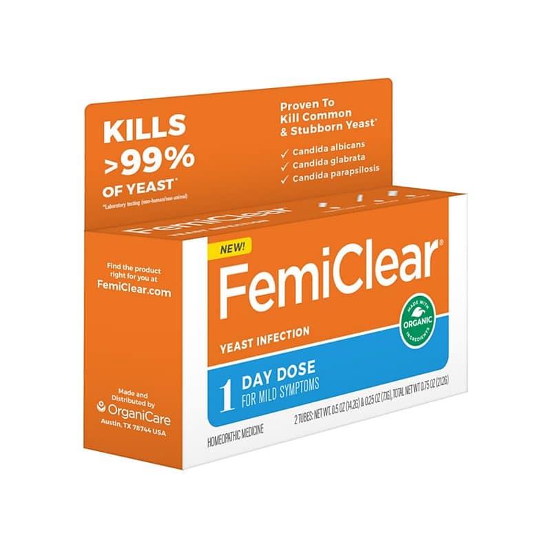 FemiClear 1 Day Yeast Infection Treatment