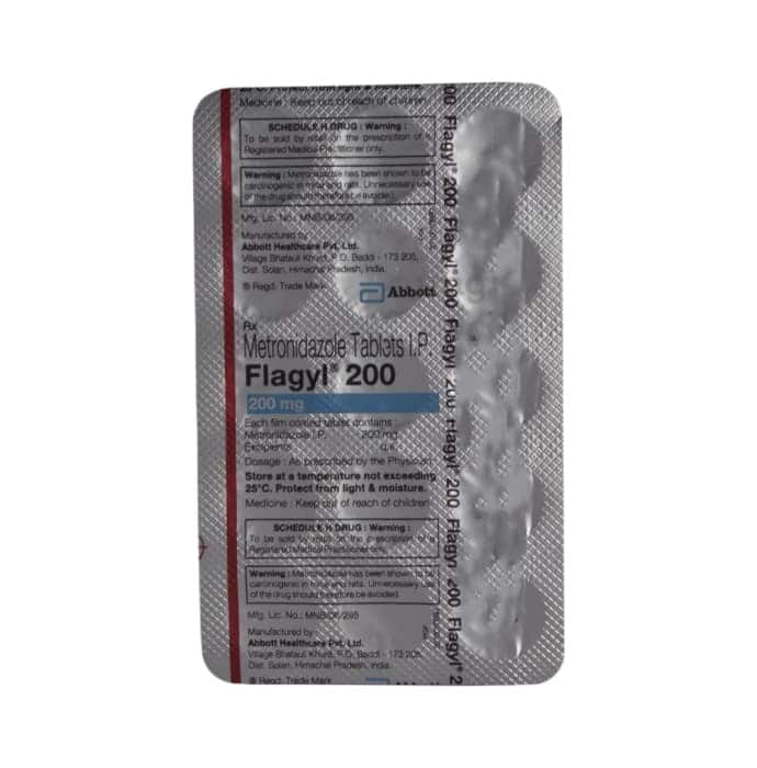 Flagyl Metronidazole Tablets, Rs 100 /strip Nailesh Desai Trading ...