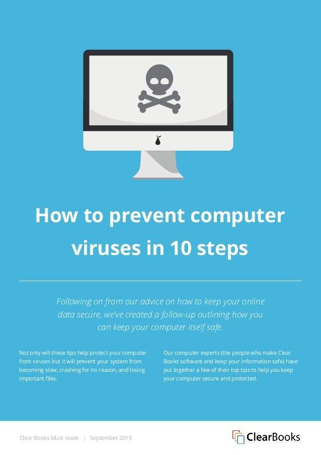 How to prevent computer viruses in 10 steps