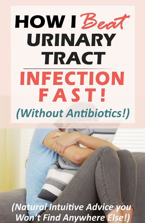 How to treat urinary tract infections without antibiotics