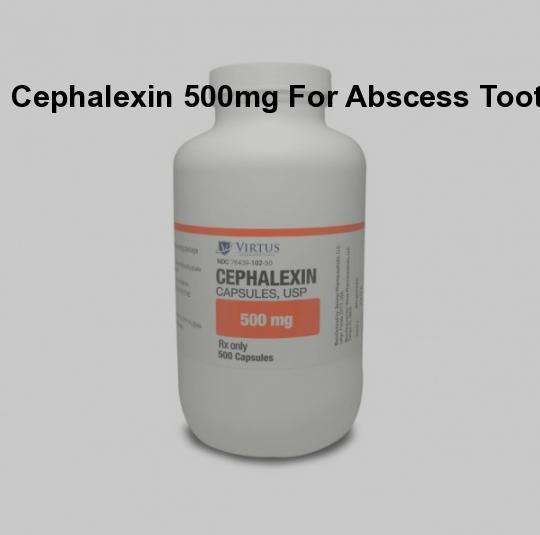 Is cephalexin used for tooth infection Visa