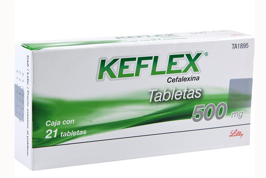 Keflex Cephalexin hydrochloride 500 mg 21 Tabs