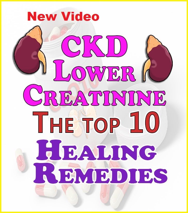 Lower Creatinine Fast: Top 10 Healing Home Remedies to Repair Your ...