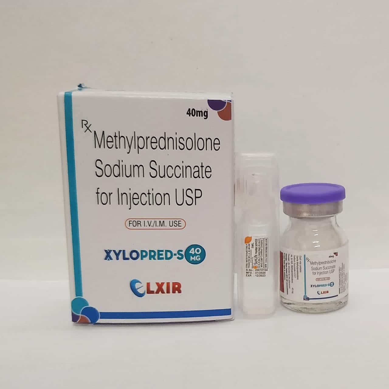METHYLPREDNISOLONE SODIUM SUCCINATE INJECTION 40MG at Rs 145/ampoule ...
