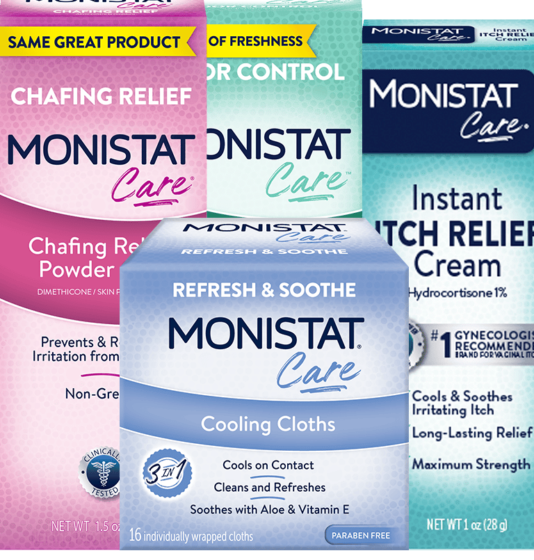 MONISTAT® (miconazole) Yeast Infection Treatment Products