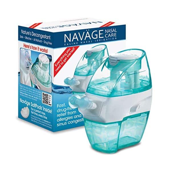 Navage Nasal Irrigation Basic Bundle: Navage Nose Cleaner and 18 ...