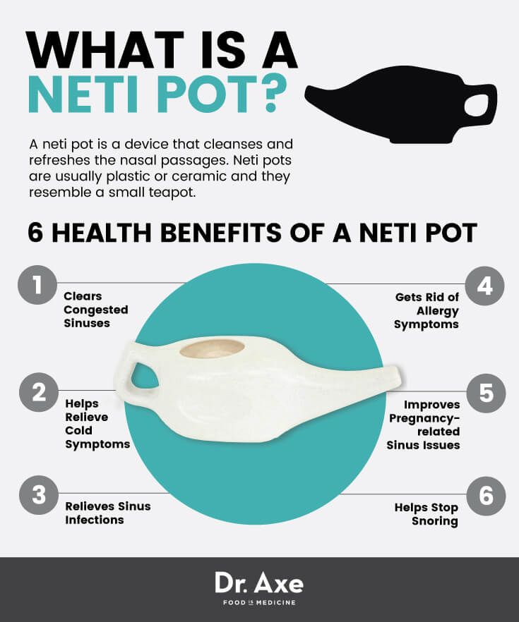 Neti Pot: 6 Health Benefits of Nasal Irrigation