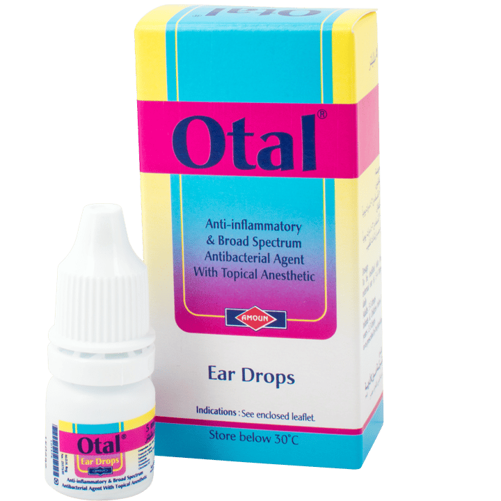 Otal ear drops for otitis externa