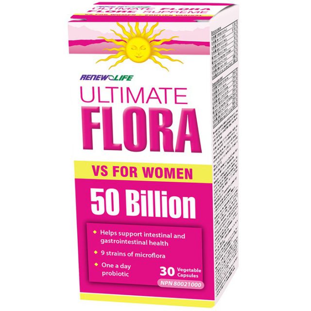[POM] Renew Life, Ultimate Flora Vaginal Support For Women, 30caps â Zallat