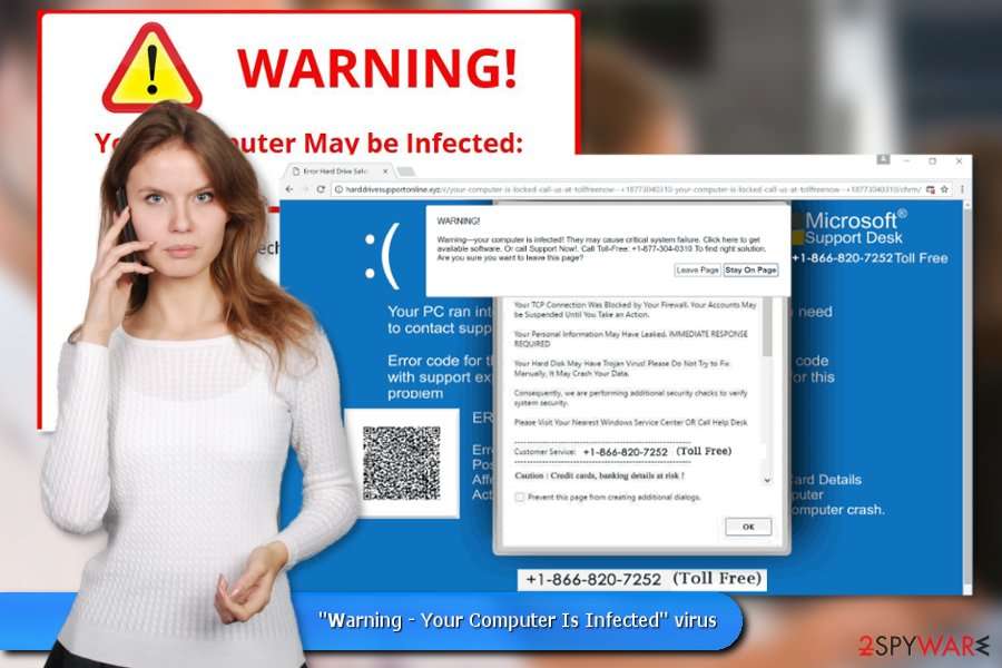 Remove âWarning! Your Computer Is Infectedâ? virus (Removal Instructions ...