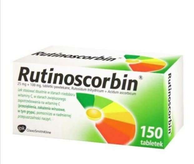 Rutinoscorbin Vitamin C colds,viral infections influenza 300 tab( 150 X ...