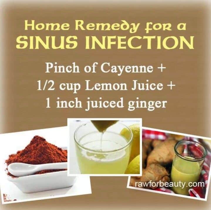 Sinus infection home remedy