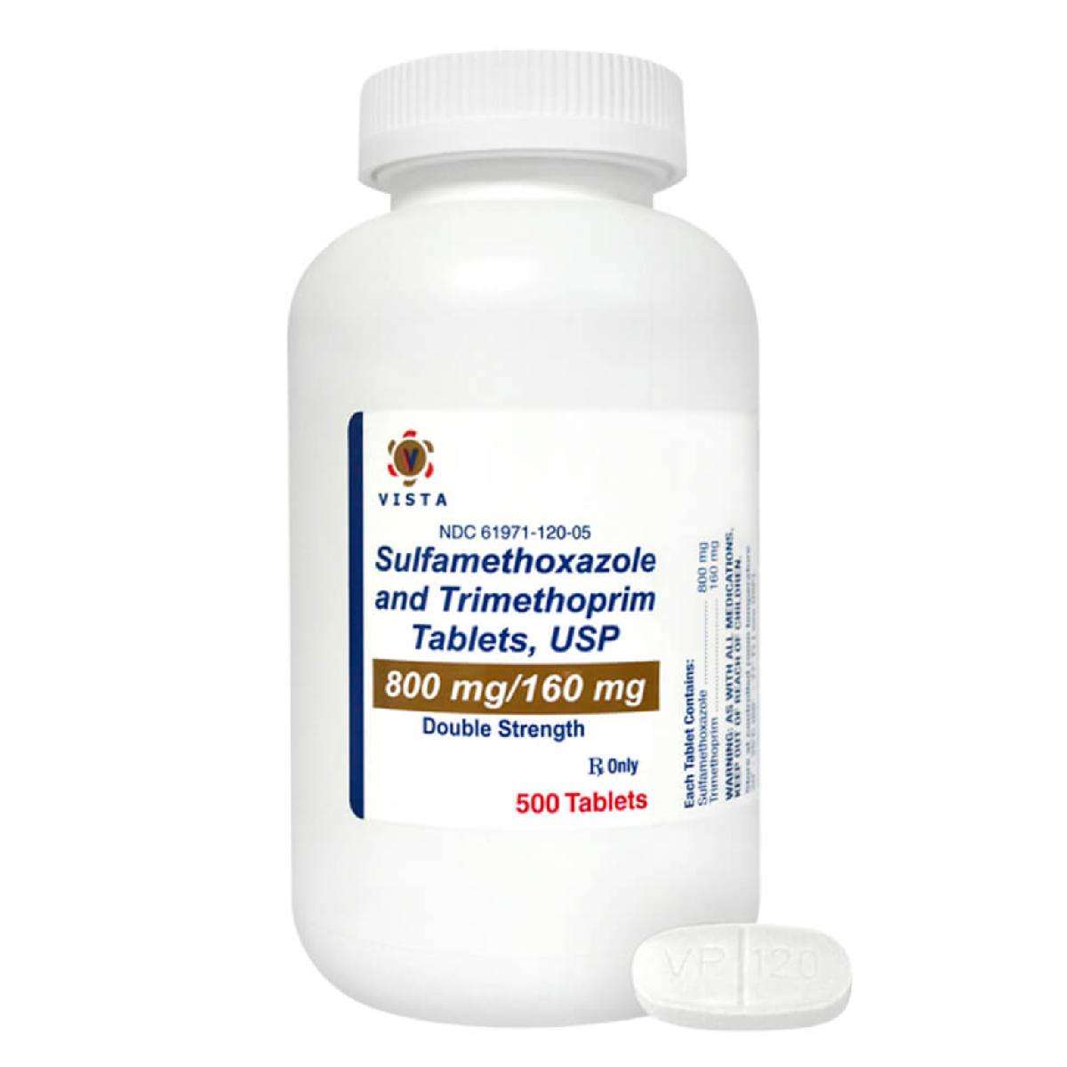SMZ TMP (Sulfamethoxazole Trimethoprim) for Dogs, Cats and Horses 800 ...