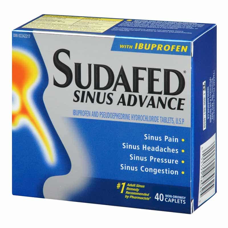 Sudafed Sinus Advance