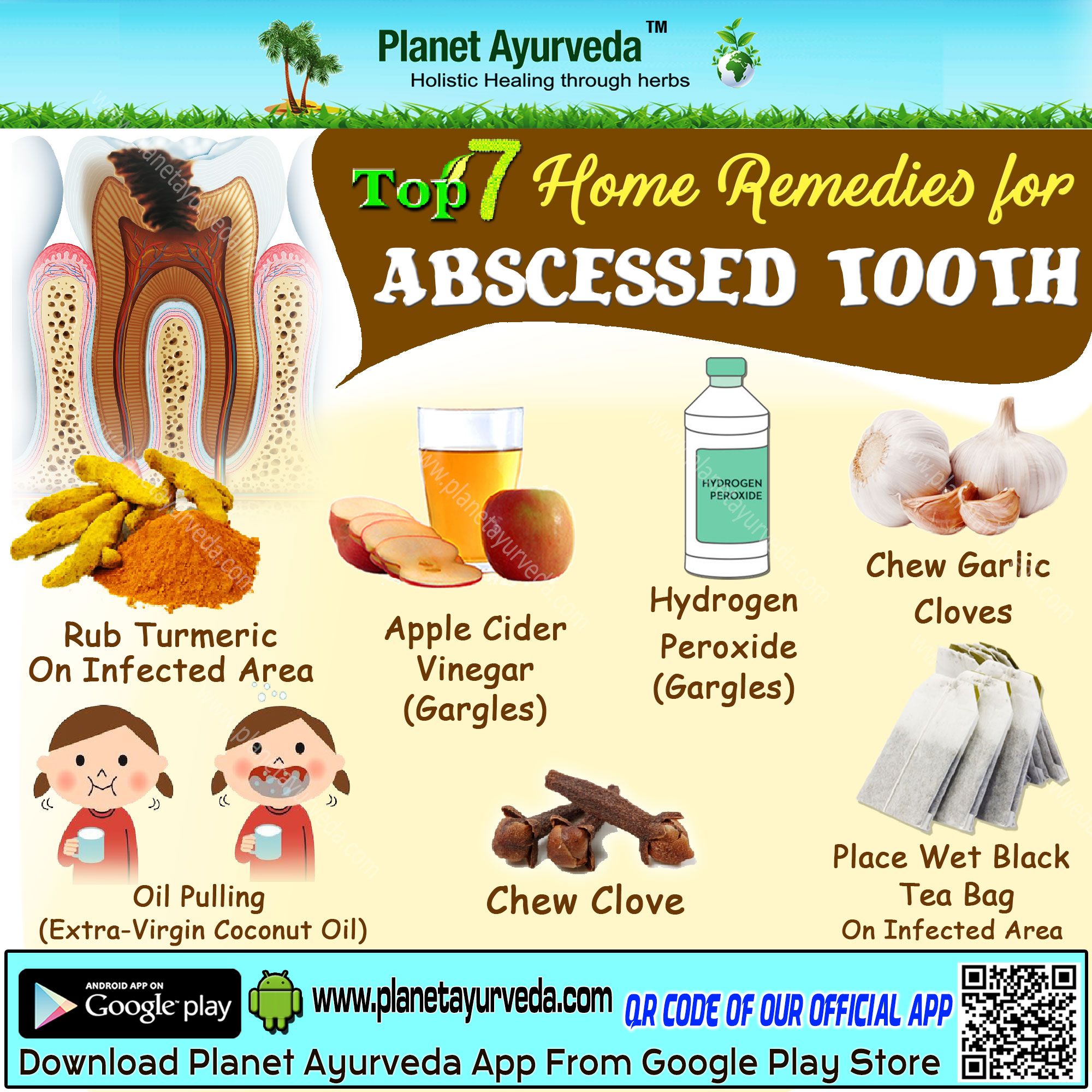 tooth abscess home remedy garlic