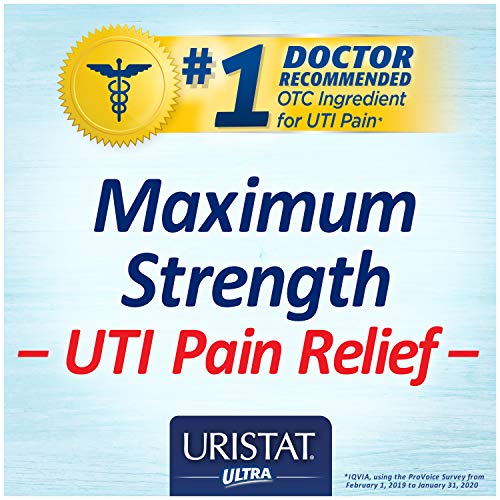 Uristat Ultra UTI Pain Relief Tablets, Fast Urinary Tract Infection ...