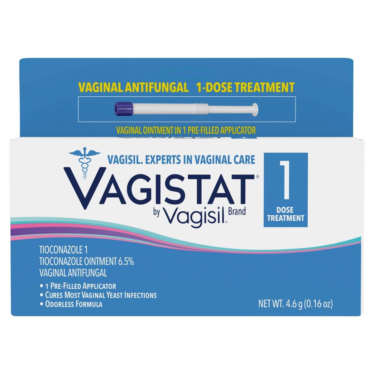 Vagistat by Vagisil Vaginal Antifungal Yeast Infection Treatment, 1 ...