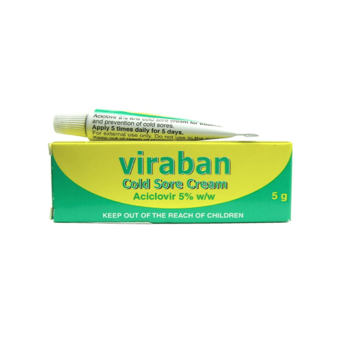 VIRABAN Aciclovir 5% Cream, 5g