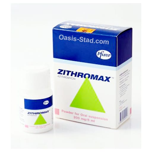 ZITHROMAX 200/5ML 15ML â Bemaj Pharmacy